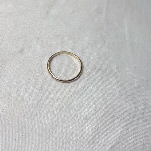 14KT Simple Gold Band Ring size 6